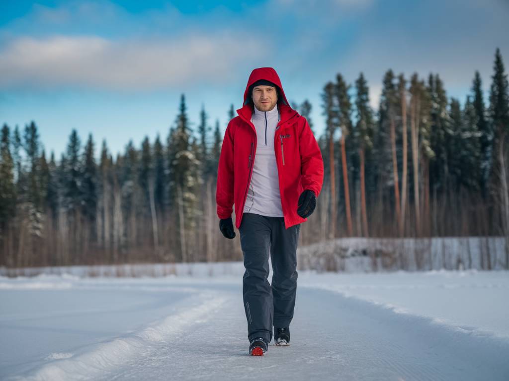 Quels vêtements privilégier pour une séance de marche nordique par temps froid